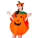 Halloween zucca Costume adulto bambini arancione zucca costume costume divertente zucca abiti cosplay con cappello per Halloween carnevale Festivel festa ...