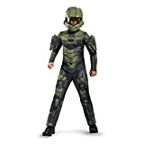 Halo DISK89968J - Costume classico per bambini, modello Microsoft Master Capo, taglia XL, colore: Verde