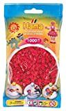 Hama 207-29 - Set di 1000 Perline, Rosso Lampone