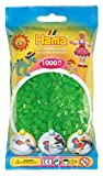 Hama 207-37 - Confezione da 1000 Perline, Colore: Verde Neon