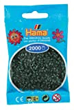 Hama 501 – 28 – Sacchetto di 2000 Perline Mini – (Perline Diametro 2,5 mm) – Verde Scuro