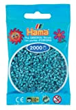 Hama 501 31 - Sacchetto di 2000 Mini Perle, Diametro 2,5 mm, Colore: Turchese
