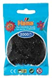 Hama - Bustina Perline 2.000 Pezzi, Colore Nero