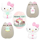 Hamee Hello Kitty ♡ Pusheen Limited Edition Cute Water Filled Surprise Capsule Squishy Toy [Birthday Gift Bags, Party Favors, Stress ...