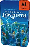 Hans im Glück Schmidt Spiele DREI Magier Spiele 51401 Magico Labirinto in Scatola di Metallo, Gioco