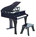Hape- Pianoforte a Coda per Bambini, Colore Nero, E0320