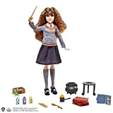 Harry Potter - Hermione e la Pozione Polisucco, playset con bambola Hermione Granger in uniforme di Hogwarts e accessori, Giocattolo ...