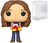 HARRY POTTER - Holiday Hermione Granger Funko Pop! Figura in vinile (rilegato con custodia protettiva compatibile Pop Box), multicolore, 9,5 ...