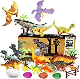 Harxin 26 PCS Dinosauro Giocattolo, Realistico Giocattolo Dinosauro Educativo Edificio di Dinosauro Mondo Giocattoli per Bambini