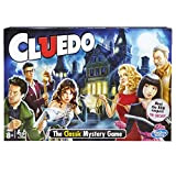 Hasbro, Cluedo 387123480, il classico gioco da tavolo del mistero (Versione Inglese)
