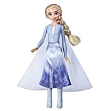 Hasbro Disney Frozen - Elsa - Vestio con Luci Luci del Nord Bambola Ispirata al Film Disney Frozen 2, Multicolore, ...