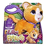 Hasbro FurReal Peealots (Peluche Gattino interattivo Che passeggia e Fa la pipì), E8949