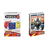 Hasbro Gaming Forza 4 Travel, Gioco In Scatola, B1000103 [Versione In Italiano] & Gaming Affonda La Flotta Travel (Gioco In ...