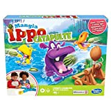 Hasbro Gaming Mangia Ippo Catapulte per bambini dai 4 anni in su, gioco elettronico in scatola prescolare, da 2 a ...