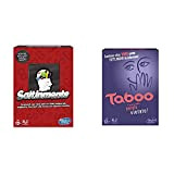 Hasbro Gaming - Saltinmente Fat Pack (Gioco in Scatola), C1941103 &Gaming A4626103 Taboo (Gioco in Scatola)