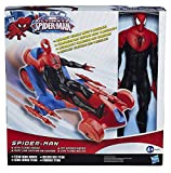 Hasbro Marvel-Action Figura Spider-Man da 30 cm con Veicolo, A8491