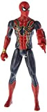 Hasbro Marvel Avengers- Endgame Iron Spider-Man Titan Hero Compatibile con Power FX, Non Incluso, Action Figure da 30 cm