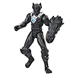 Hasbro- Marvel Avengers Mech Strike Monster Hunters Black Panther Toy in Scala 15 cm, Giocattolo per Bambini dai 4 Anni ...