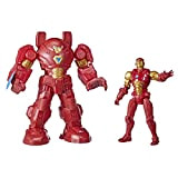 Hasbro Marvel Avengers Mech Strike - Super Hero da 20 cm, action figure di Iron Man Ultimate Mech Suit, per ...