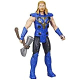Hasbro Marvel Avengers, Titan Hero Series - Thor, Action Figure da 30 cm del Film Thor: Love And Thunder con ...