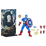 Hasbro- Marvel Legends 20th Anniversary Series 1 Capitan America 15cm Action Figure da Collezione con 14 Accessori, Multicolore, F3439