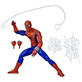 Hasbro Marvel Legends Series, 60° anniversario di Spider-Man, Spider-Man giapponese, action figure da 15 cm, 6 accessori