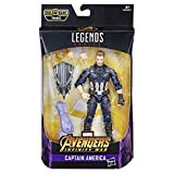 Hasbro Marvel Legends Series Captain America Action Figure da Collezione, 15 cm, Ispirata al Film