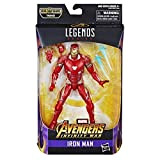 Hasbro Marvel Legends Series- Iron Man Action Figure da Collezione, 15 cm, Ispirata al Film, Multicolore, E3981CB0