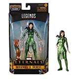 Hasbro Marvel Legends Series Marvel Legends Series - Sersi (Action Figure 15 cm, con 2 Accessori Inclusi, The Eternals)