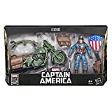 Hasbro Marvel Legends Series- Marvel Other Captain America con Veicolo ed Accessori, Multicolore, E4704CB0