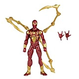 Hasbro Marvel Legends Series Spider-Man, action figure di Iron Spider da 15 cm, include 2 accessori, multi