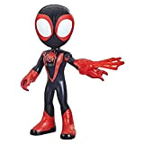 Hasbro Marvel Spidey e I Suoi Fantastici Amici - Supersized Miles Morales: Spider-Man Action Figure da 22,5 cm, Giocattolo per ...