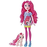 Hasbro My Little Pony Equestria Girls Through The Mirror Pinkie Pie-Bambola alla Moda 25,5 cm con Figura di Pony Rosa, ...
