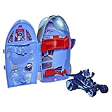 Hasbro PJ Masks - Super pigiamini, Quartier Generale 2-in-1, playset della sede centrale e razzo giocattolo per età prescolare, per ...