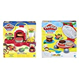 Hasbro Play-Doh La Pizzeria, Play Set con 5 Vasetti di Pasta da Modellare, Multicolore, E4576Eu4 & Play-Doh B5521Eu6 Kitchen Creations ...