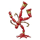 Hasbro Spider-Man - Iron Spider Bend And Flex (Action Figure Flessibile 15Cm)