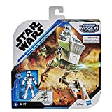 Hasbro Star Wars- Star Wars-Capitano Rex Clone Combat (Action Figure e Veicolo da 6 cm, Expedition Class, Serie Mission Fleet), ...