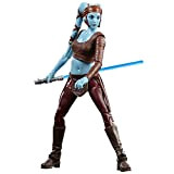 Hasbro Star Wars The Black Series, Aayla Secura, Action Figure da Collezione da 15 cm, Ispirata alla Serie L'attacco dei ...
