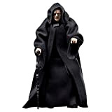 Hasbro Star Wars The Black Series, Imperatore Palpatine, Action Figure da 15 cm per Il 40° Anniversario del Film Star ...