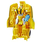 Hasbro Transformers - Bumblebee (Cyberverse Action Attackers, Action Figure 1-Step da 10.5 cm, Mossa d’attacco Colpo Pungente)
