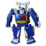 Hasbro Transformers - Chase Il Poliziotto (Playskool Heroes Rescue Bots Academy, Giocattolo trasformabile, Action Figure da 11 cm)