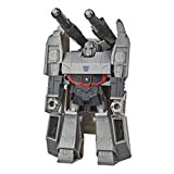 Hasbro Transformers - Megatron (Action Figure 10,5 cm, trasformabile in una mossa, serie Action Attackers, ispirato alla serie Cyberverse Adventures)