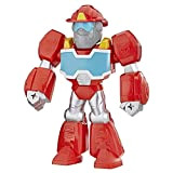 Hasbro Transformers - Optimus Prime (Action Figure da 25 cm Mega Mighties Ispirata alla Serie Animata Rescue Bots Academy)