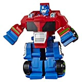 Hasbro Transformers - Optimus Prime (Playskool Heroes Rescue Bots Academy, Giocattolo trasformabile, Action Figure da 11 cm)