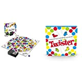 Hasbro Trivial Pursuit Decennio: 2010 2020, gioco da tavolo per adulti e adolescenti & Twister Gioco in Scatola versione 2020 ...