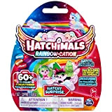 HATCHIMALS Rainbowcation Family Surprise Confezione singola con 1 Little Kid CollEGGtibles da collezione o 2 neonati, giocattolo a sorpresa per ...