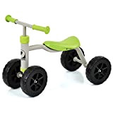 Hauck Toys for Kids - Bicicletta per bambini First Ride, stabile, anti-ribaltamento, per bambini di 1-3 anni (verde)