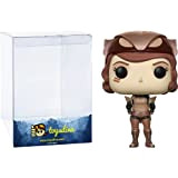 Hawkgirl (Hot Topic Exc): Pop! Heroes Vinyl Figurine Bundle with 1 Comics Theme Compatible Trading Card (223 - 23652)