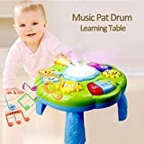HBIAO Musica Pat Drum, Baby Machine Education Tavolo da Gioco Toy Education Music Desk Giocattoli e Pianoforte Ragazzi e Ragazze