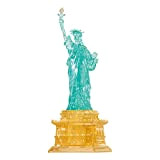 HCM Kinzel 59173-Puzzle 3D Crystal Statua della libertà, 78 T, Multicolore, 91012